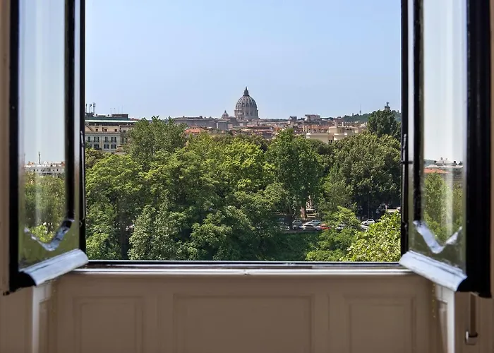 Apartment ""bright Floor Vatican & Tiber View, Steps From Olympic Stadium" Rom