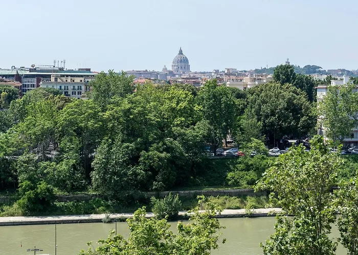 ""bright Floor Vatican & Tiber View, Steps From Olympic Stadium" *