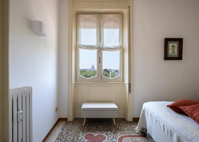 ""bright Floor Vatican & Tiber View, Steps From Olympic Stadium" * Rom
